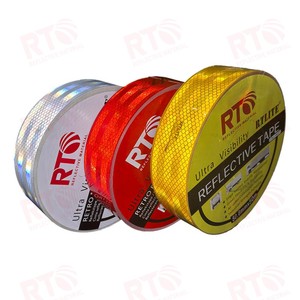 Rtlite E8 2 inch không thấm nước kim cương lớp xe tải an toàn phản xạ băng phản ánh Sticker cinta reflectiva băng phản chiếu - Product Image 5