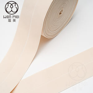 メーカー低価格カスタムワイド折りたたみ弾性下着ブラ折りたたみブラックホワイトゴムバンド - Product Image 3