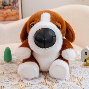 Peluches de Perro de Cabeza <span class=keywords><strong>Grande</strong></span>, Husky, <span class=keywords><strong>Doberman</strong></span>, Súper Suaves, Personalizables, Animales de Peluche de 11-30 cm, Regalo - Product Image 2