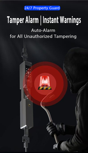 Serrure intelligente biométrique de qualité industrielle, serrure à empreintes digitales et à mot de passe, serrure à double pêne horizontal pour la sécurité des entrepôts - Product Image 5