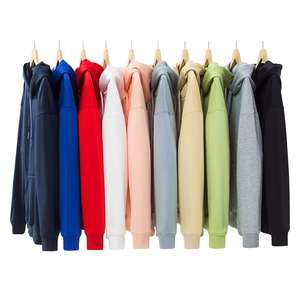 600 g/m² Maßgeschneiderter Superweicher Dicker Fleece-Hoodie für Damen in Übergröße, Einfarbig, Günstig im Großhandel für Herren - Product Image 6