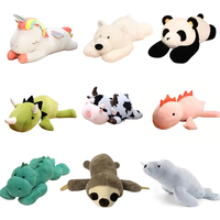Peluches en forme de vache, douces et confortables, compagnon de sommeil pour bébé et adulte, vente en gros directe usine