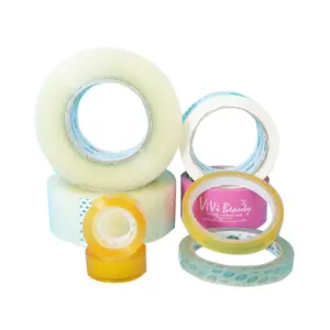 Băng Dính Chất Lượng Cao Băng Dính Giấy Tự Dính Giao Hàng Nhanh Màu Vàng Băng Dính Đóng Gói <span class=keywords><strong>Bopp</strong></span> Bán Chạy Nhất - Product Image 5