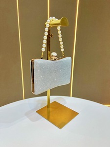 Nouveauté 2026 : Sacs de soirée haut de gamme à poignée perlée, sacs à bandoulière/croisé tendance avec chaîne carrée - Product Image 4