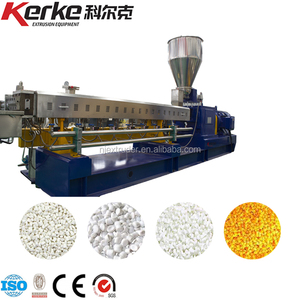 Extrusora de Doble Tornillo, Granuladora, Recicladora de Plástico, Peletizadora, Precio de la Máquina de Extrusión de Plástico - Product Image 2