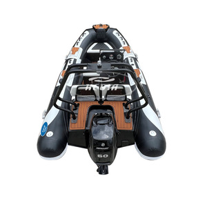 Bote Inflable Semirrígido <span class=keywords><strong>Zodiac</strong></span> RIB420 de 14 pies Personalizado en China, con Motor Fuera de Borda, PVC Hypalon, Aluminio, para Pesca y Remo - Product Image 4