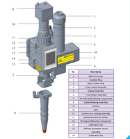 Tête de soudage de plate-forme Laser à Fiber 2KW, bras Robot CNC, tête de soudage de plate-forme Source