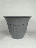 Pot de fleurs et jardinières en plastique coloré moderne à vendre en gros pour une utilisation décorative à la maison dans le jardin, le patio, la chambre à coucher