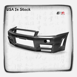 Parachoques delantero PP Repair en stock en EE. UU. |   Parachoques delantero de plástico PP NSM ZT para Skyline R34 GTR BNR34, listo para enviar - Product Image 1