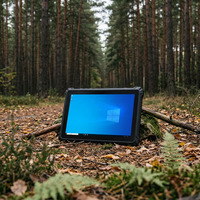 Tablet Industrial Resistente para Exteriores con Windows 11, Pantalla de 10.1 Pulgadas, Batería Intercambiable en Caliente, 16GB, 128GB, 1920x1200, RJ45, RS232, Lector de Códigos de Barras, en Oferta