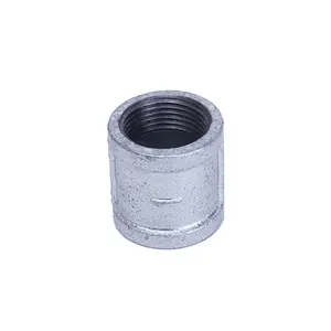 Factory wholesale quality pipe fittings customized size 1/2''-4'' NPT thread equal socket galvanized sleeve