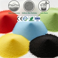 Sable de résine léger à faible densité 30-40 mesh pour projets de sable flottant, de sable suspendu et de médias de sablage