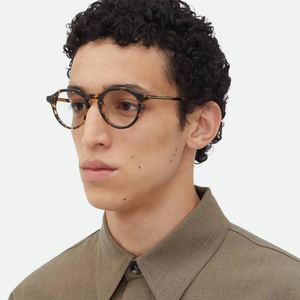 Bottega BV Retro Round Sunglasses Acetate <b>Frame</b> UV400 Protection Eyewear For Fashion Daily Commute Outdoor Wear Veneta - Product Image 2