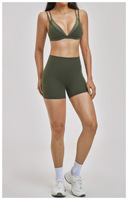 Ensemble de yoga sans couture grande taille avec logo personnalisé, vente en gros, 2 pièces, vêtements de sport, marque privée, fabricant d'équipements de fitness