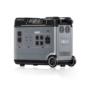 สถานีไฟฟ้าพกพาแบบใหม่ เครื่องกำเนิดพลังงานแสงอาทิตย์ 2400W/4000W/5120Wh ระบบพลังงานแสงอาทิตย์แบบออฟกริด อินเวอร์เตอร์คลื่นไซน์บริสุทธิ์ MPPT - Product Image 1