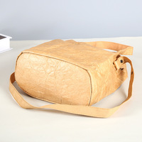 Sac à provisions en papier Dupont en papier kraft lavable à grande épaule réutilisable et écologique Sac fourre-tout en Tyvek avec poignée