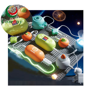 <span class=keywords><strong>Jeu</strong></span> <span class=keywords><strong>de</strong></span> construction d'illumination Science <span class=keywords><strong>Circuit</strong></span> éducatif jouet blocs électroniques bricolage - Product Image 1