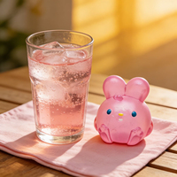 Nouveau jouet anti-stress explosif en gros : Lapin de Pâques à modeler, avec musique et texture gelée