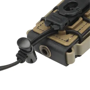 Kantong Magazin Taktis LAMBUL <span class=keywords><strong>Molle</strong></span> 9mm, Sarung Magazin Cepat, Tempat Penyimpanan Senjata, Aksesoris Berburu - Product Image 5