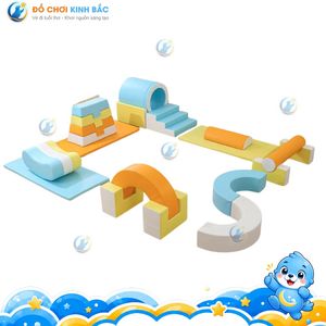 สินค้ามาแรง อุปกรณ์เล่นโฟมนุ่มสำหรับเด็กอายุ 1-10 ปี เสริมพัฒนาการด้านทักษะการเคลื่อนไหว สีพาสเทล รับผลิตแบบ OEM/ODM - Product Image 2