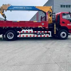 Grúa sobre Camión o Grúa Montada en Camión Utilizada para Transportar Equipos Pesados, Grúa Giratoria Portátil de 8 Toneladas de Alta Resistencia - Product Image 3