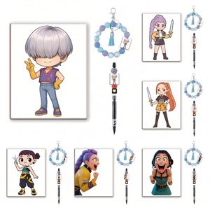 Nuevas cuentas sueltas <span class=keywords><strong>de</strong></span> PVC con diseño <span class=keywords><strong>de</strong></span> canción <span class=keywords><strong>de</strong></span> K-pop Saja Boys' Soda Pop y Charlie Kirk, populares para venta al por mayor <span class=keywords><strong>de</strong></span> diseñadores. - Product Image 5