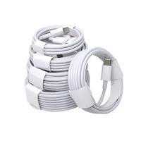 Câble USB-C vers USB-C de type PD de haute qualité, charge rapide 5A, 20W-100W, gaine TPE, 2m 3FT 6FT 10FT, transfert de données haute vitesse