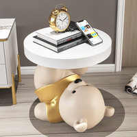 Hot Energy Bear Plateau de table de chevet, articles d'ameublement, accessoires de maison, meuble TV à côté du canapé, cadeaux de pendaison de crémaillère