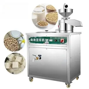 Precio al por mayor de fábrica, máquina automática de tufo y leche de soja, Máquina Eléctrica de cuajada de soja, precio de máquina de tofu y leche de soja