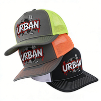 Gorra de Camionero Unisex de 5 Paneles con Malla y Visera Curva, con Logotipo Bordado Personalizado, Estilo Deportivo y Moderno, Muy Popular