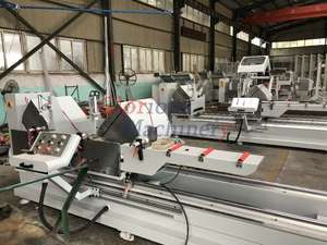 Venta caliente doble cabeza de corte cnc <span class=keywords><strong>vi</strong></span> la ventana y de la puerta de la máquina de fabricación con valor por dinero - Product Image 2
