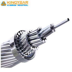 Aluminio AAC/AAAC estándar acero desnudo reforzado conductor ACSR - Product Image 4