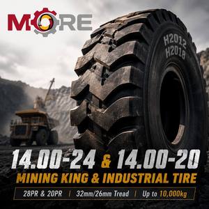 Pneu industriel minier 14.00-24 28PR H2018 pour camions miniers lourds et équipements de terrassement - Product Image 2