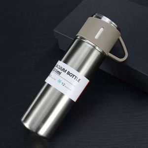 Vacuum Bottle 500ml Stainless Steel 12-24 Hours Thermal Insulation Travel <b>Flask</b> Spill Proof Minimalist Design with Lid - Product Image 5