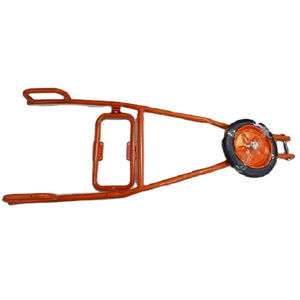 Soporte de barrena de tierra de empuje manual UM Soporte de barrena de tierra de una sola rueda/Carro/soporte de barrena de tierra de estante - Product Image 1