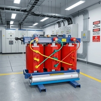 Equipo Eléctrico, Transformador de Distribución Trifásico de Tipo Seco para Interiores, 50Hz, Alta Seguridad, Solución de Energía para Proyectos Industriales, Ganzhong