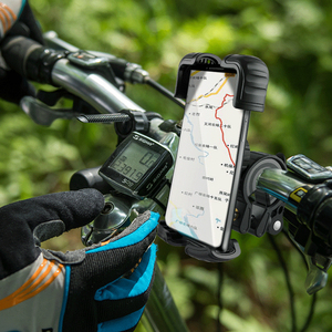 ล็อคอัตโนมัติที่วางโทรศัพท์รถจักรยานยนต์หมุนได้360องศา <span class=keywords><strong>xgear</strong></span> มือจับจักรยานแคลมป์ยึดโทรศัพท์มือถือสกู๊ตเตอร์ - Product Image 4