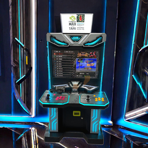 Cajas de Videojuegos Arcade de 32 Pulgadas, Construcción de Metal y Plástico, Soporte en Inglés para Máquinas de Juegos que Funcionan con Monedas - Product Image 3