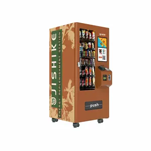 Máquina expendedora a granel automática con Wifi de bebidas de aperitivos de gran capacidad innovadora HK, compre una máquina expendedora japonesa