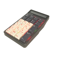 Calculatrice Tecsee avec clavier numérique à dix chiffres, triple mode, conversion de devises