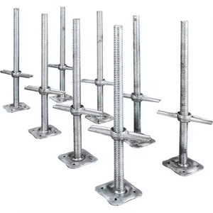 Base de cric pour échafaudage, solide et creuse, réglable, accessoires d'échafaudage - Product Image 3