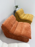Canapé simple en tissu compressé durable, pratique et très vendu, en boîte, pour le salon