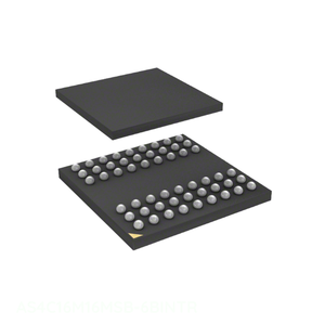 AS4C16M16MSB-6BINTR de mémoire 54 TFBGA Composants électroniques En stock - Product Image 1
