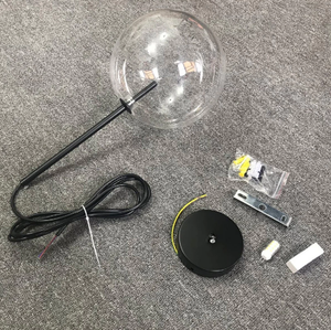 Lampe suspendue LED moderne nordique, luminaire avec <span class=keywords><strong>abat</strong></span>-<span class=keywords><strong>jour</strong></span> en verre transparent, lampes suspendues pour <span class=keywords><strong>chambre</strong></span> à coucher, salle à manger, restaurant - Product Image 6