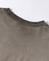 Camisetas de Algodón 100% de Alta Calidad YKH de 275 g/m², Tallas Grandes, Venta al por Mayor, Impresión de Logotipo Personalizado, Lavado Ácido, Camisetas Lisas