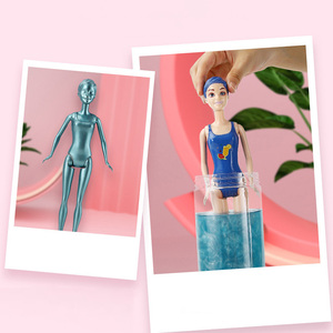 ขายส่งแฟชั่นหลายรุ่นตลกแต่งตัวของขวัญเด็กที่ละลายน้ำได้ความจริงแปลกใจกล่องตาบอดบ้านตุ๊กตาชุดของเล่นสาว - Product Image 3