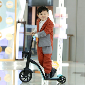 Scooter Creativo <span class=keywords><strong>de</strong></span> 3 ruedas para niños, monopatín, <span class=keywords><strong>tijera</strong></span>, rueda intermitente, coche, 3 ruedas - Product Image 6