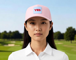 Custom Embroidered Logo 5 Panel Rope Baseball Caps <b>Waterproof</b> Polyester Laser Cut Hole Perforated Golf <b>Hat</b> with Ball Marker - Product Image 5