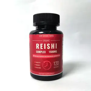 Özel etiket OEM ek kapsül <span class=keywords><strong>Ganoderma</strong></span> Lucidum özü toz kapsül <span class=keywords><strong>Lingzhi</strong></span> <span class=keywords><strong>Reishi</strong></span> özü mantar kapsül - Product Image 4