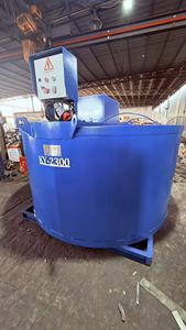 Mezcladora de Concreto Eléctrica de 3600L con Motor de 7.5KW, Velocidad de Mezcla de 19.2 RPM para Evitar la Sedimentación de la Lodo - Product Image 4